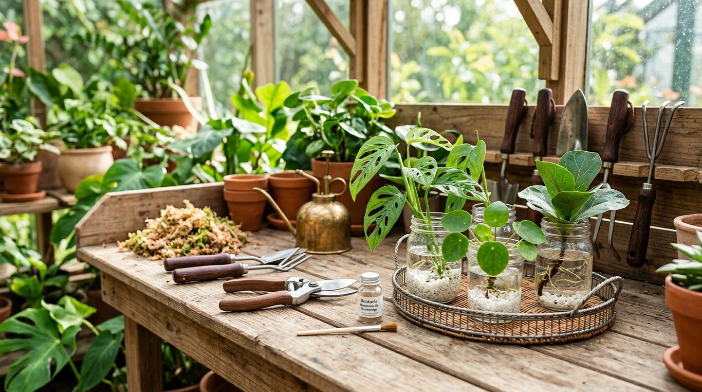 Outils de jardinage d'intérieur et sécateurs