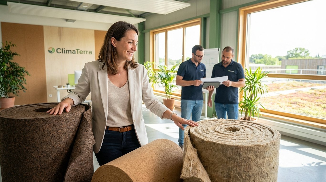 Photo de Amélie Rousseau, coordinatrice de projets et relations fournisseurs