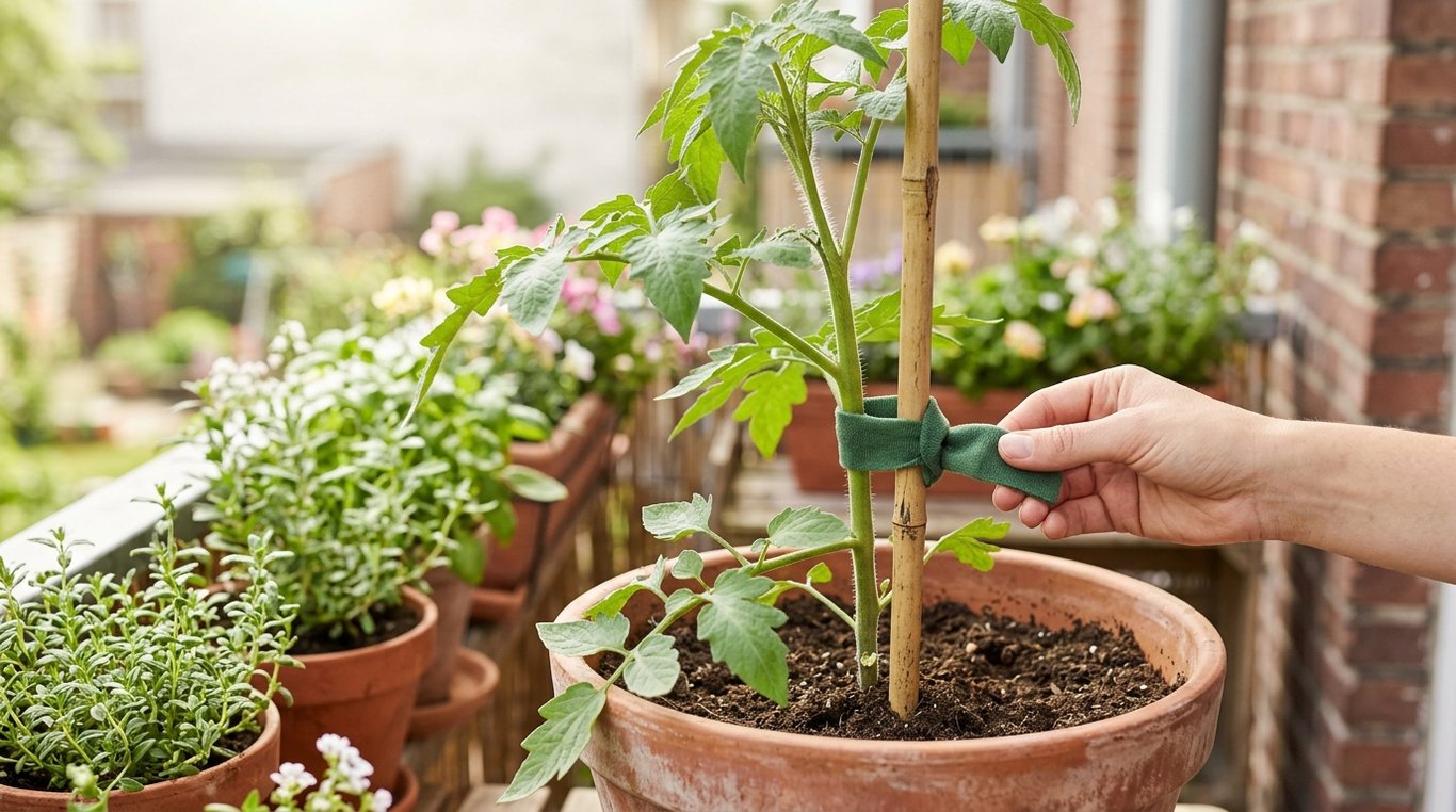 Bobine de fil de ligature pour guider et soutenir les plantes