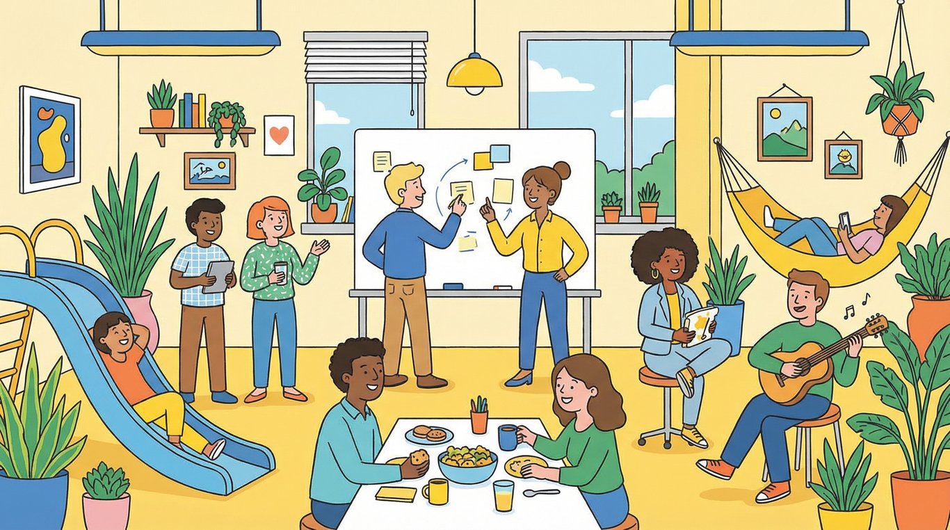 Autoportrait stylisé de l'artiste cuisinière