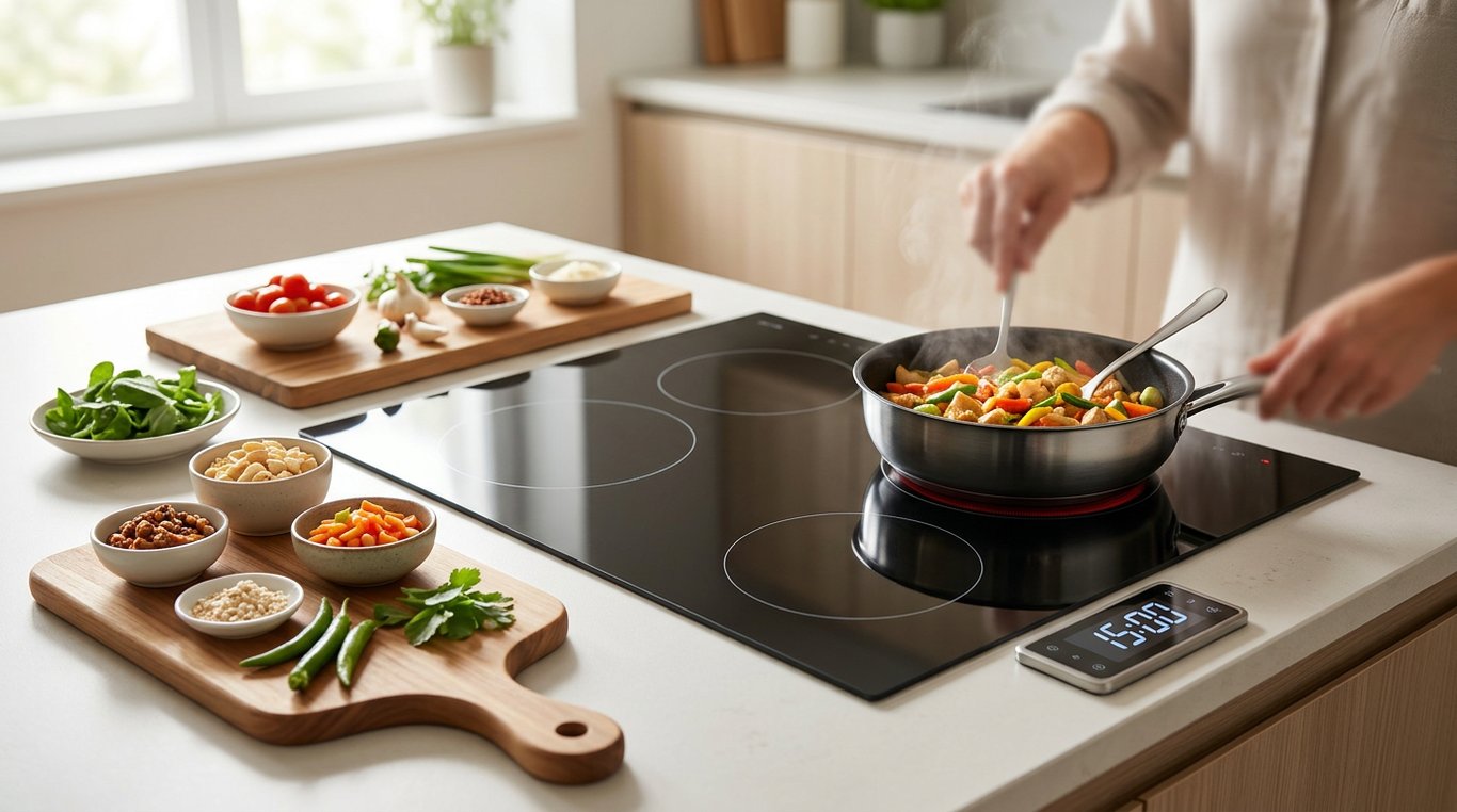 Pâtes fraîches sauce tomate basilic