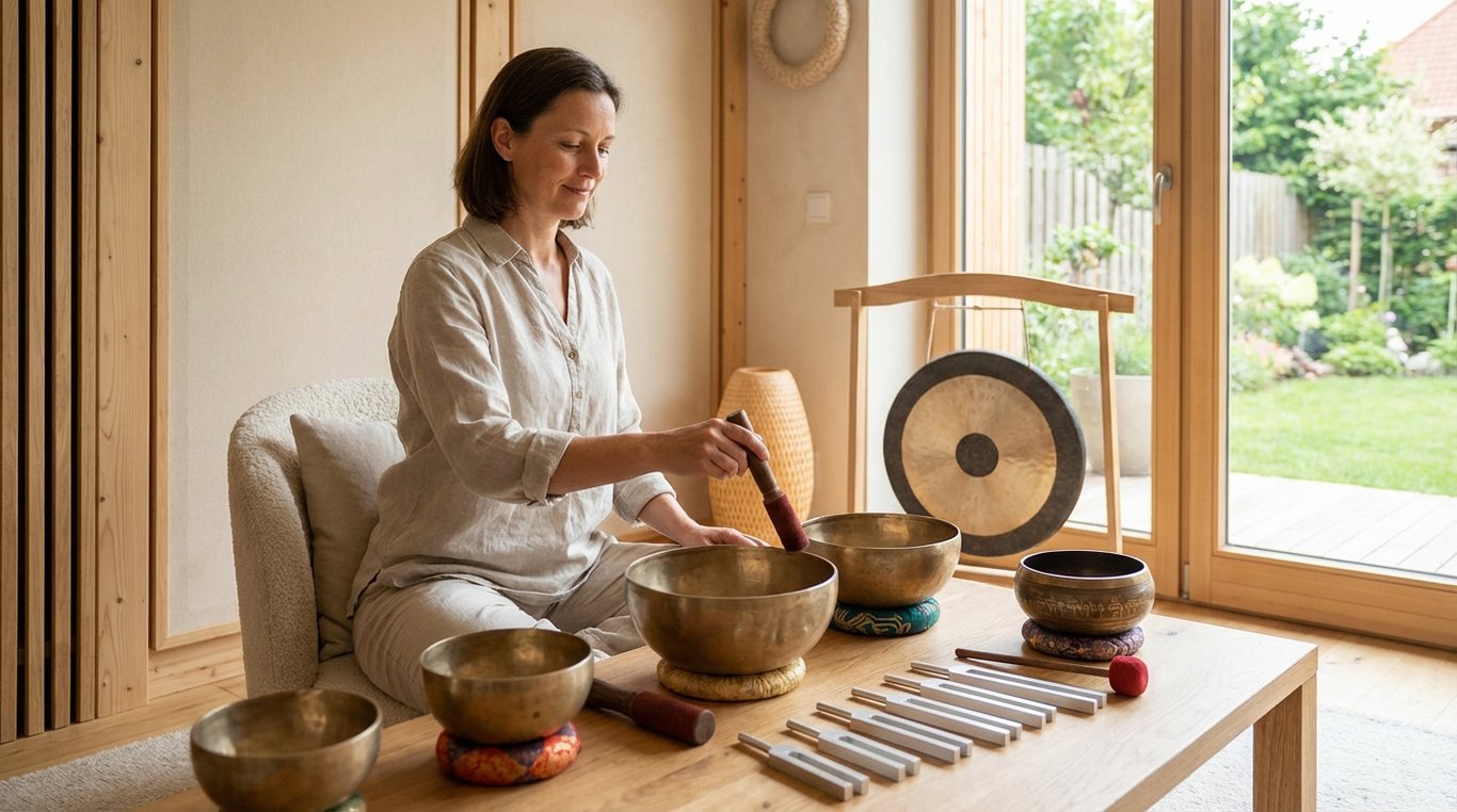 Photo de Clara Dupont, praticienne en sonothérapie souriante