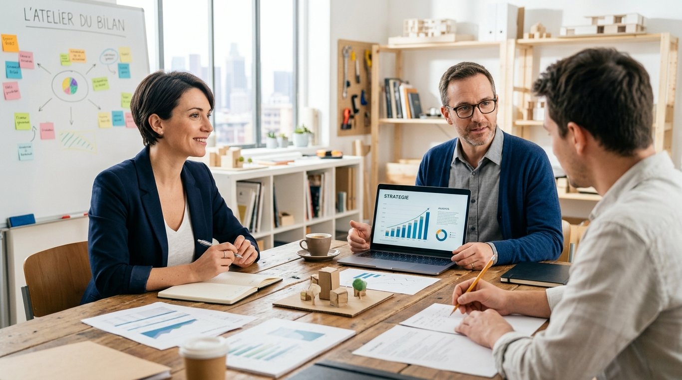 Graphiques et documents financiers sur un bureau, symbolisant l’optimisation des coûts.