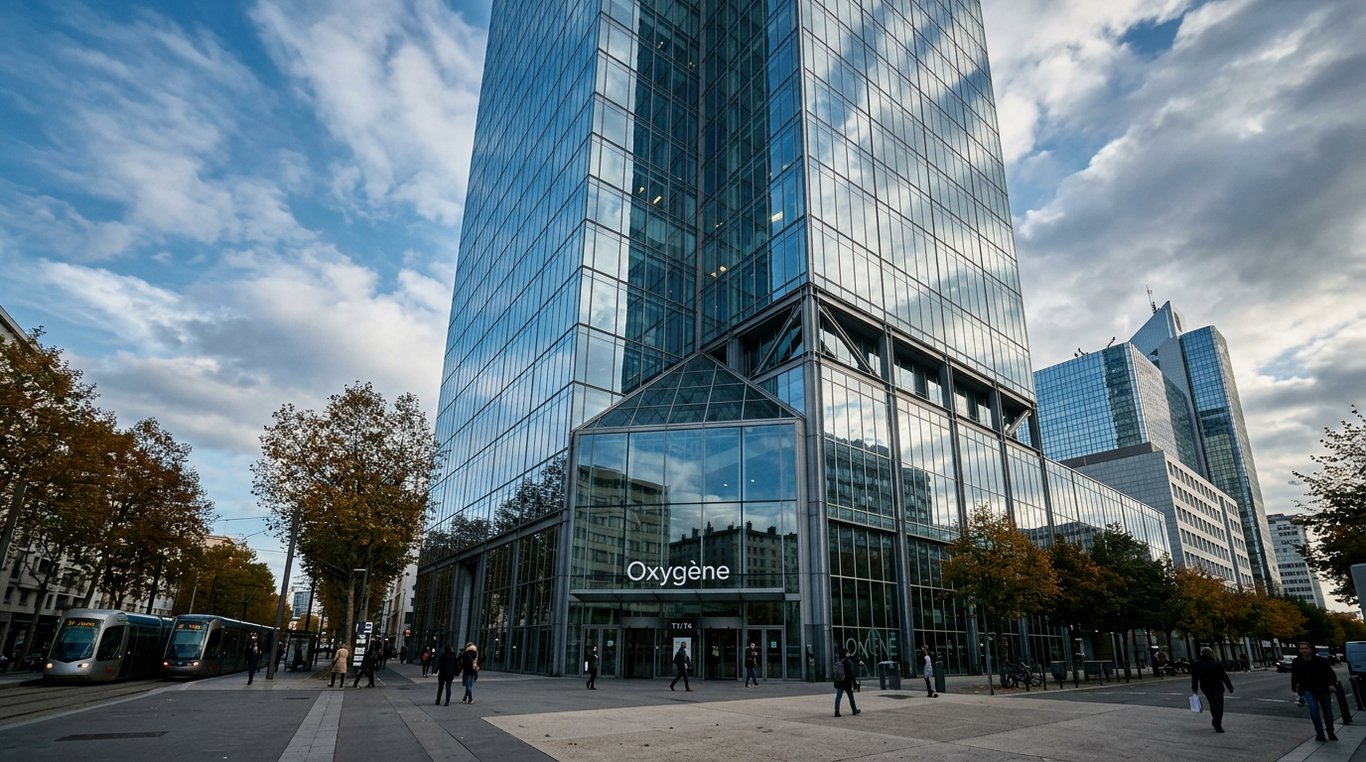 Tour Verre & Acier — immeuble de bureaux contemporains