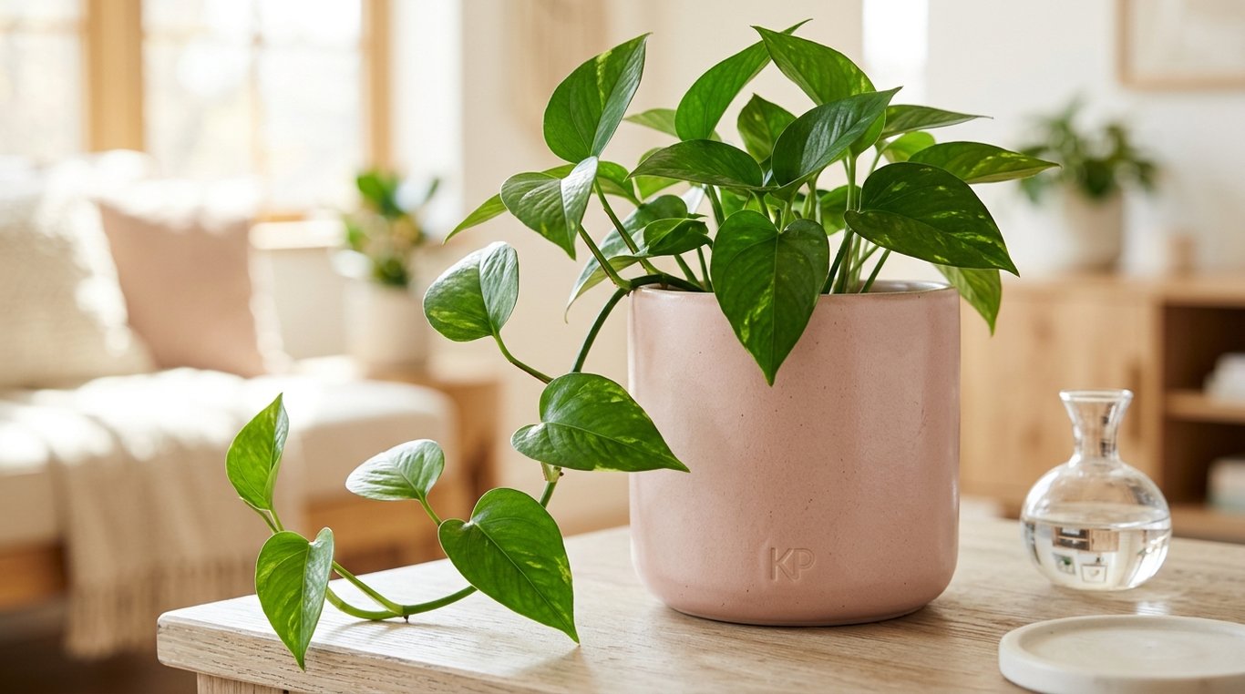 Pot Pothos Rose