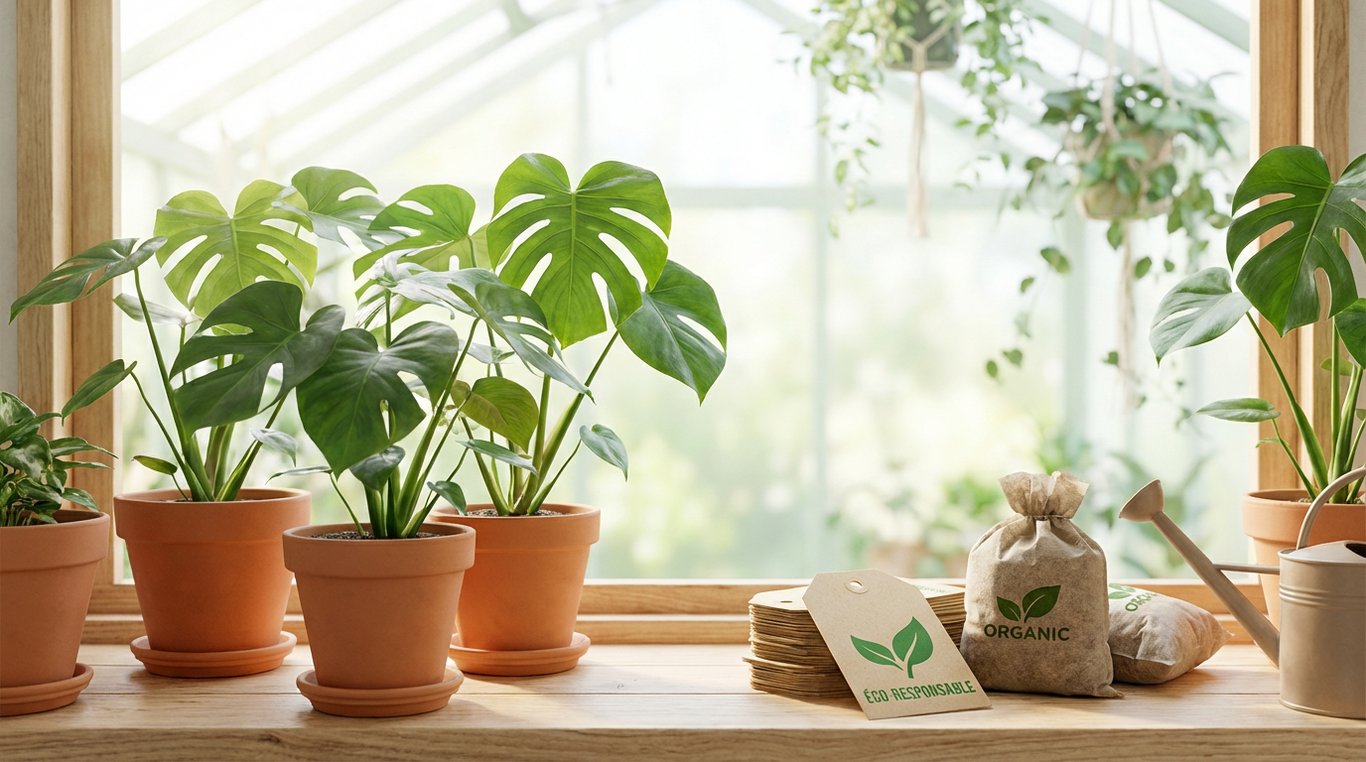 Monstera Deliciosa en pot