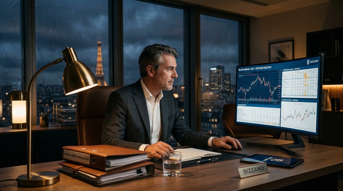 Écrans de trading et analyse de données