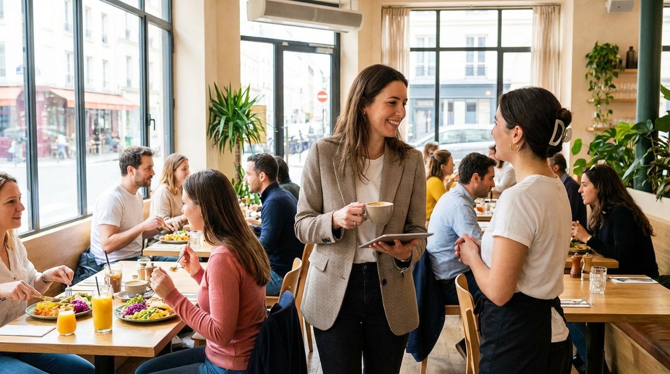 Photo de Léa Martin, directrice de salle