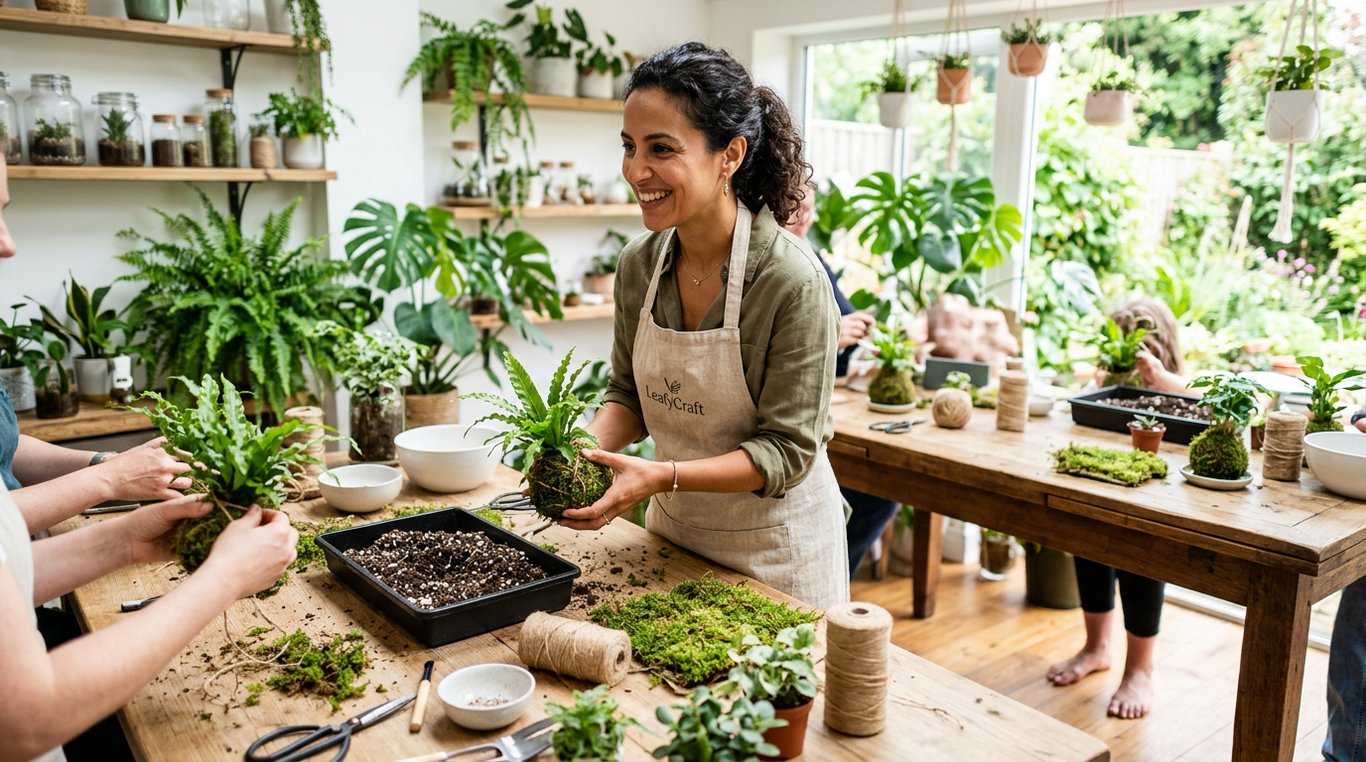 Portrait de Amina Kader, responsable des ateliers créatifs