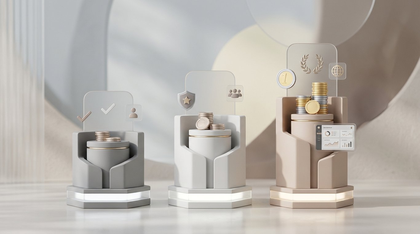 Aperçu 3D des offres et abonnements de Veille Registre