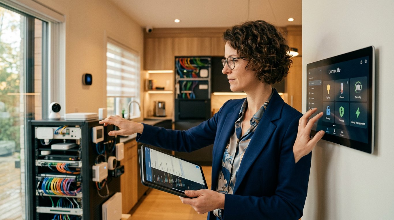 Portrait de Lucas Bernard, ingénieur domotique chez DomoLife