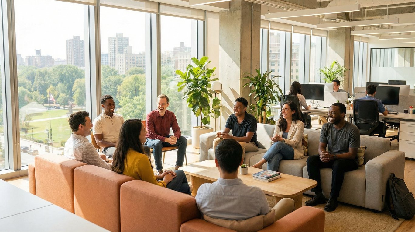 Illustration vectorielle isométrique moderne montrant un parcours clair vers un objectif