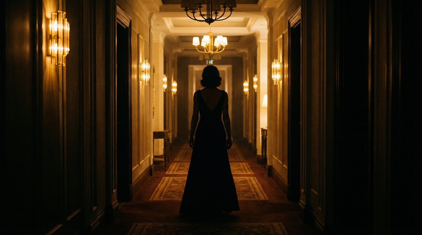 Ambiance luxueuse et mystérieuse