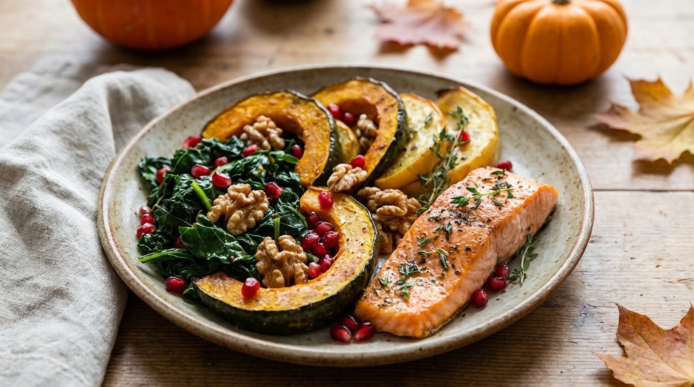 Légumes d'automne et épices