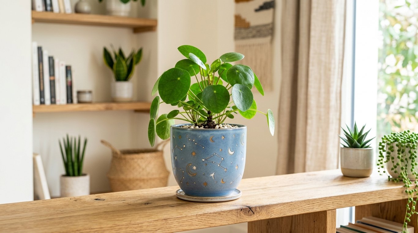 Pot Céleste Bleu