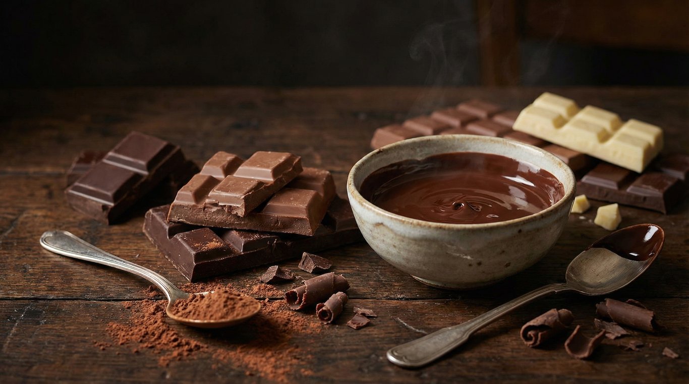 Dessert au chocolat raffiné