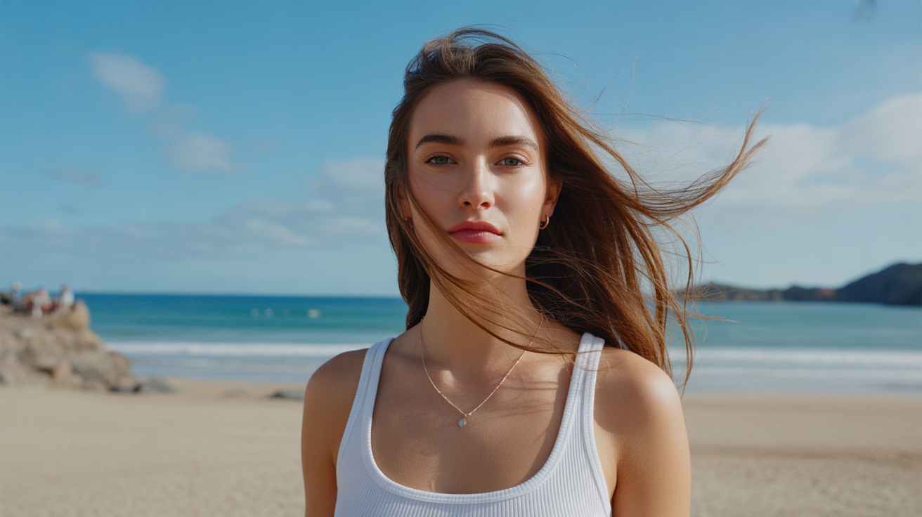 Portrait de Lucas Moreau, homme aux cheveux bouclés et barbe, souriant