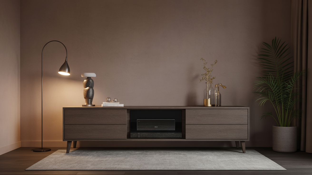 Chaises en velours bordeaux dans la salle principale, lumière tamisée