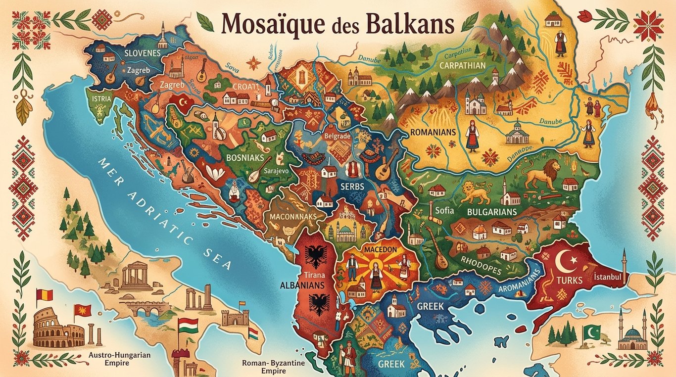 Villages traditionnels des Balkans