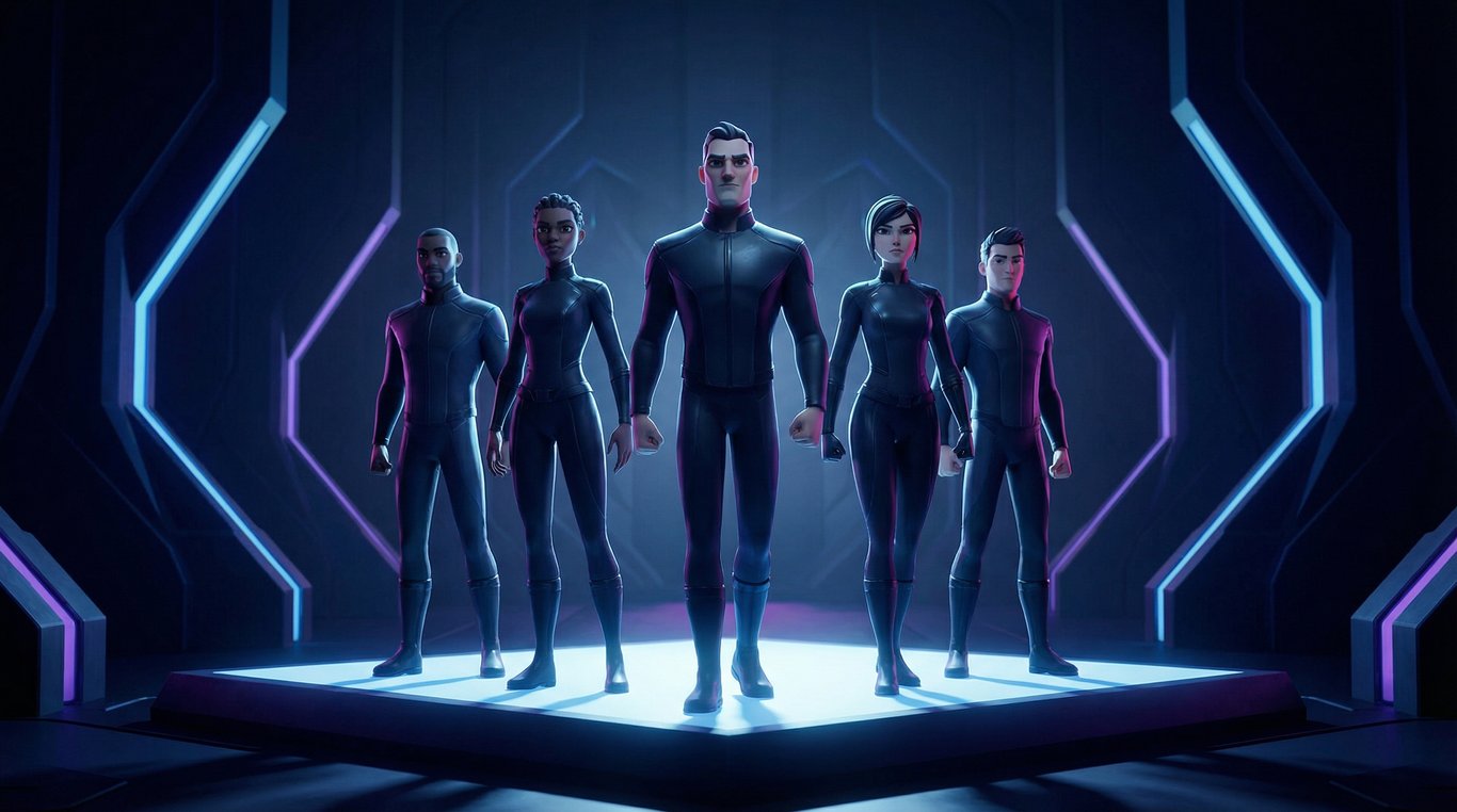 Portrait en noir et blanc de Julien Caron, Ingénieur Lumière