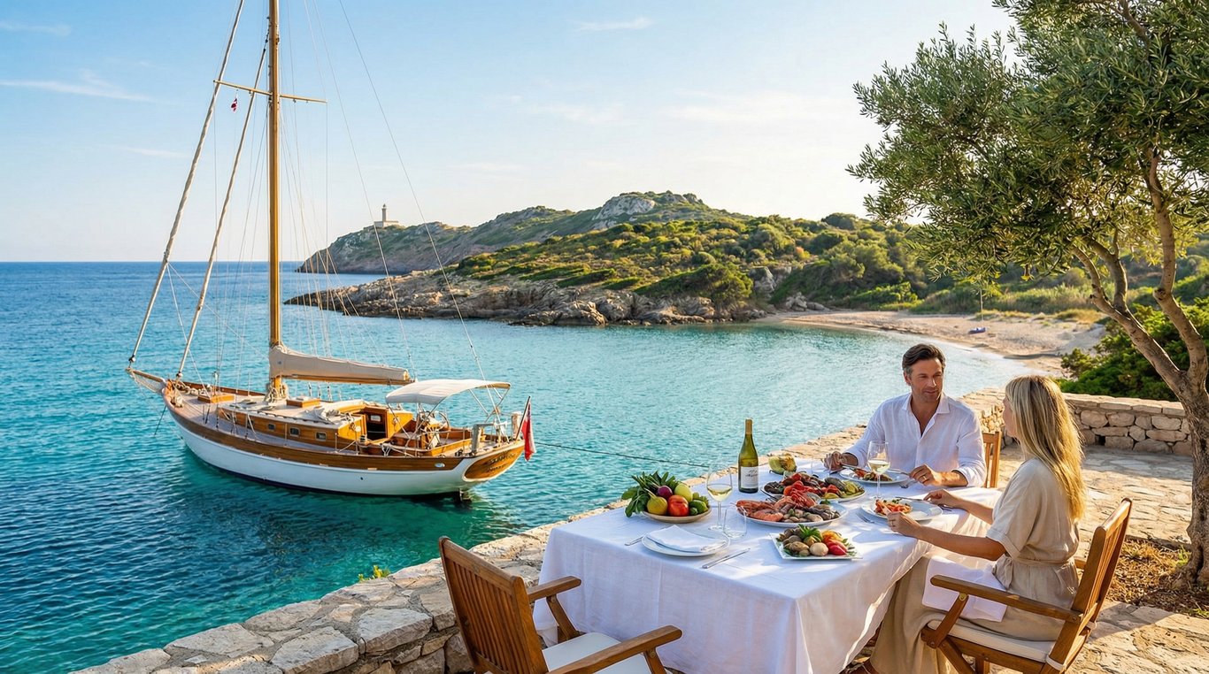 Mer et maisons blanches Cyclades