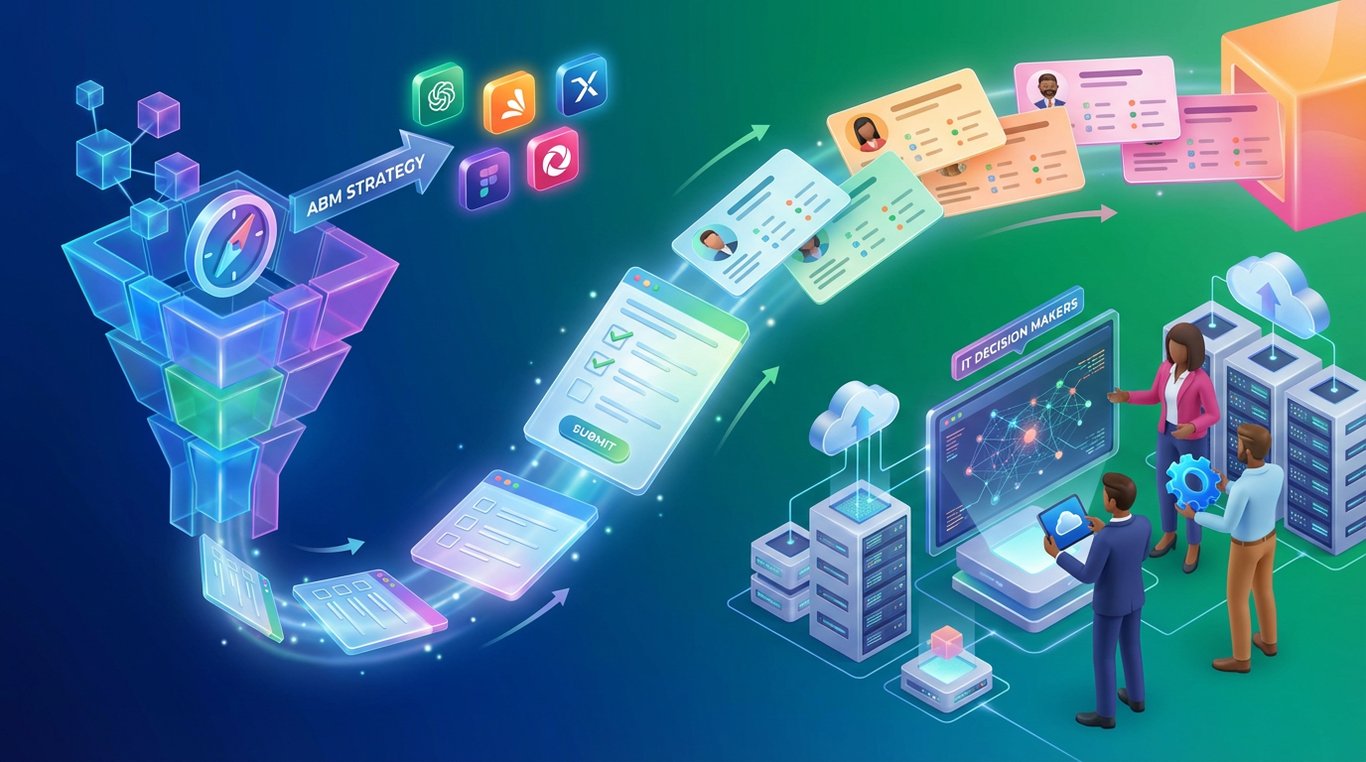 Graphique de croissance B2B