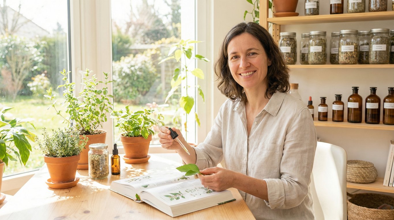 Portrait de Sophie Lambert, phytothérapeute