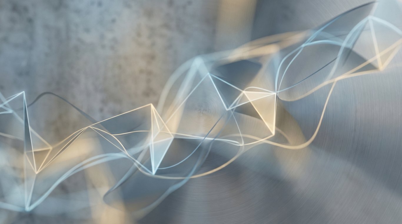 Minimalist office interior, bauhaus furniture, clean lines, orderly space, sense of calm and precision