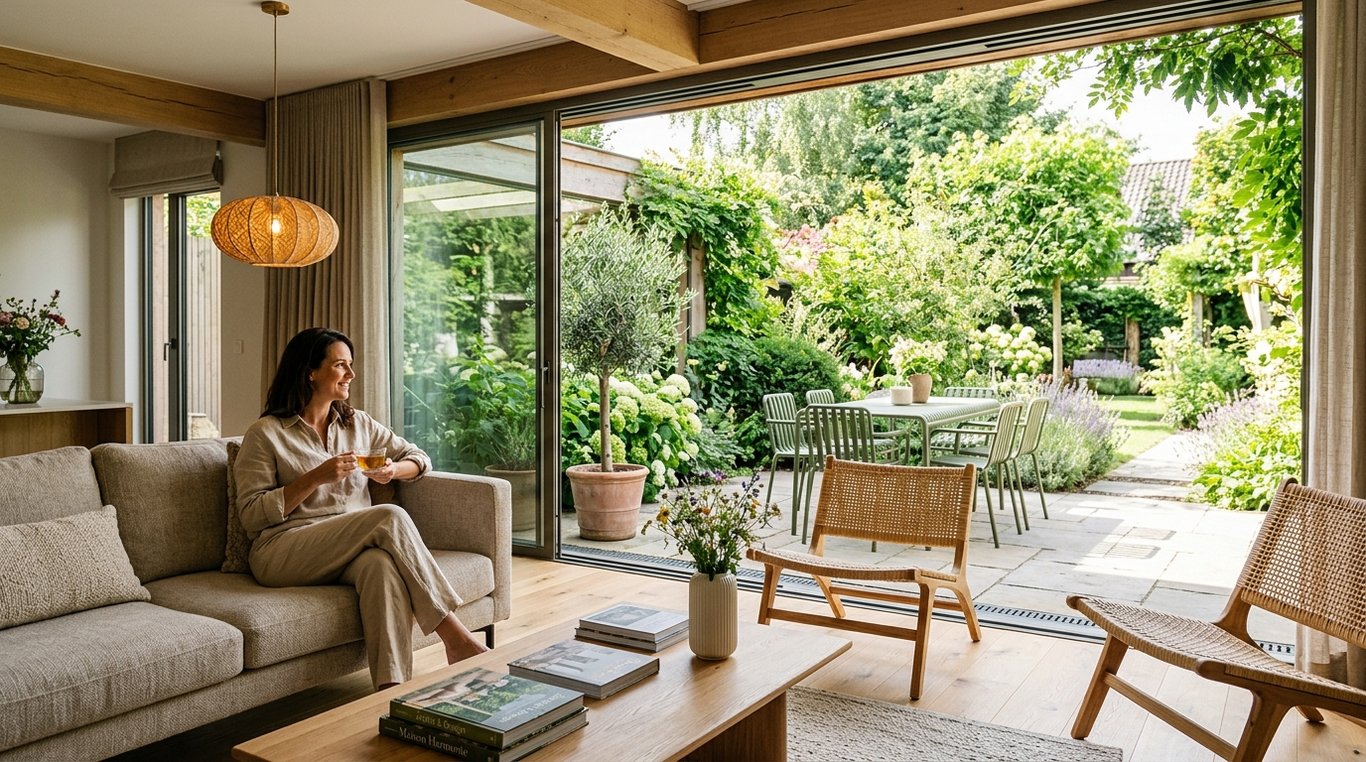Photo illustrative d'une conceptrice d'intérieur