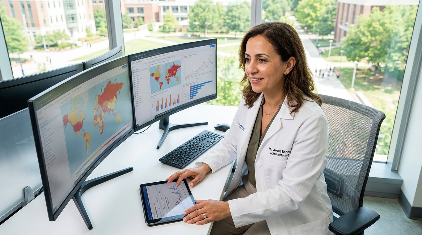 Photo du Dr Amina Benali, épidémiologiste