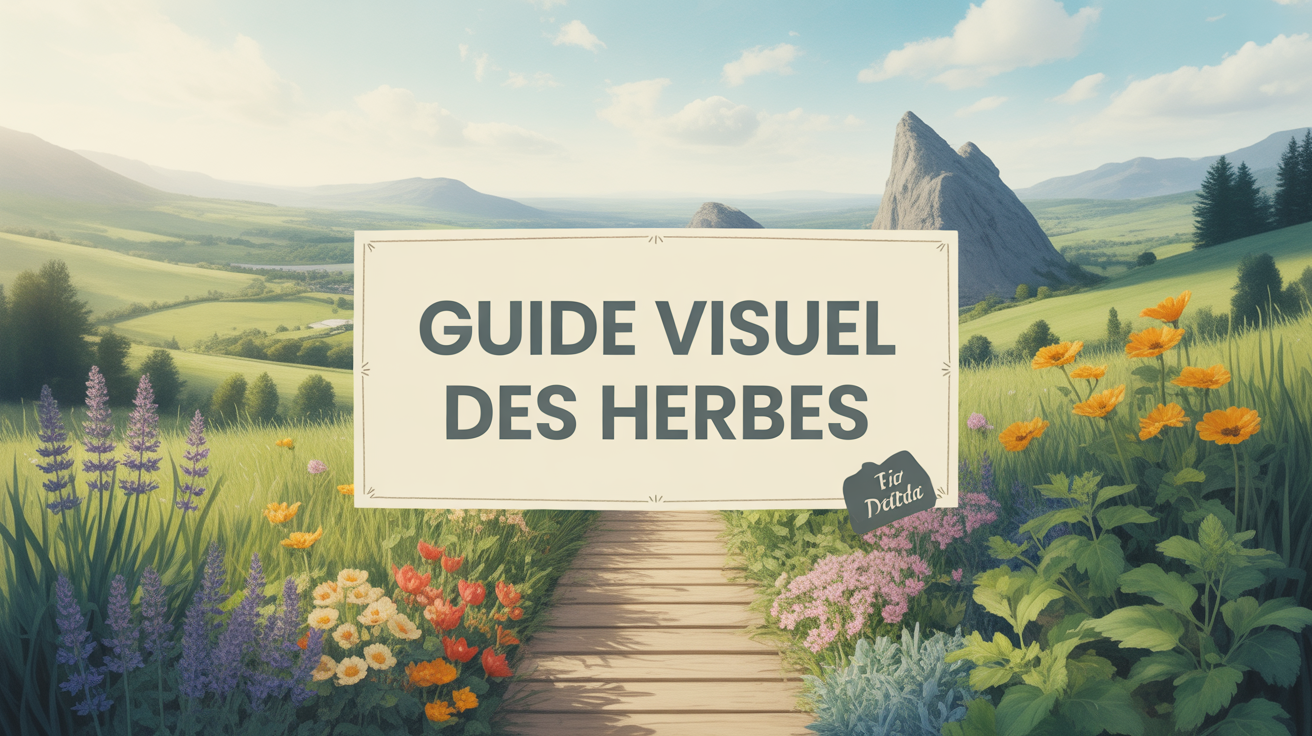 Pots d'herbes aromatiques : basilic, thym, romarin