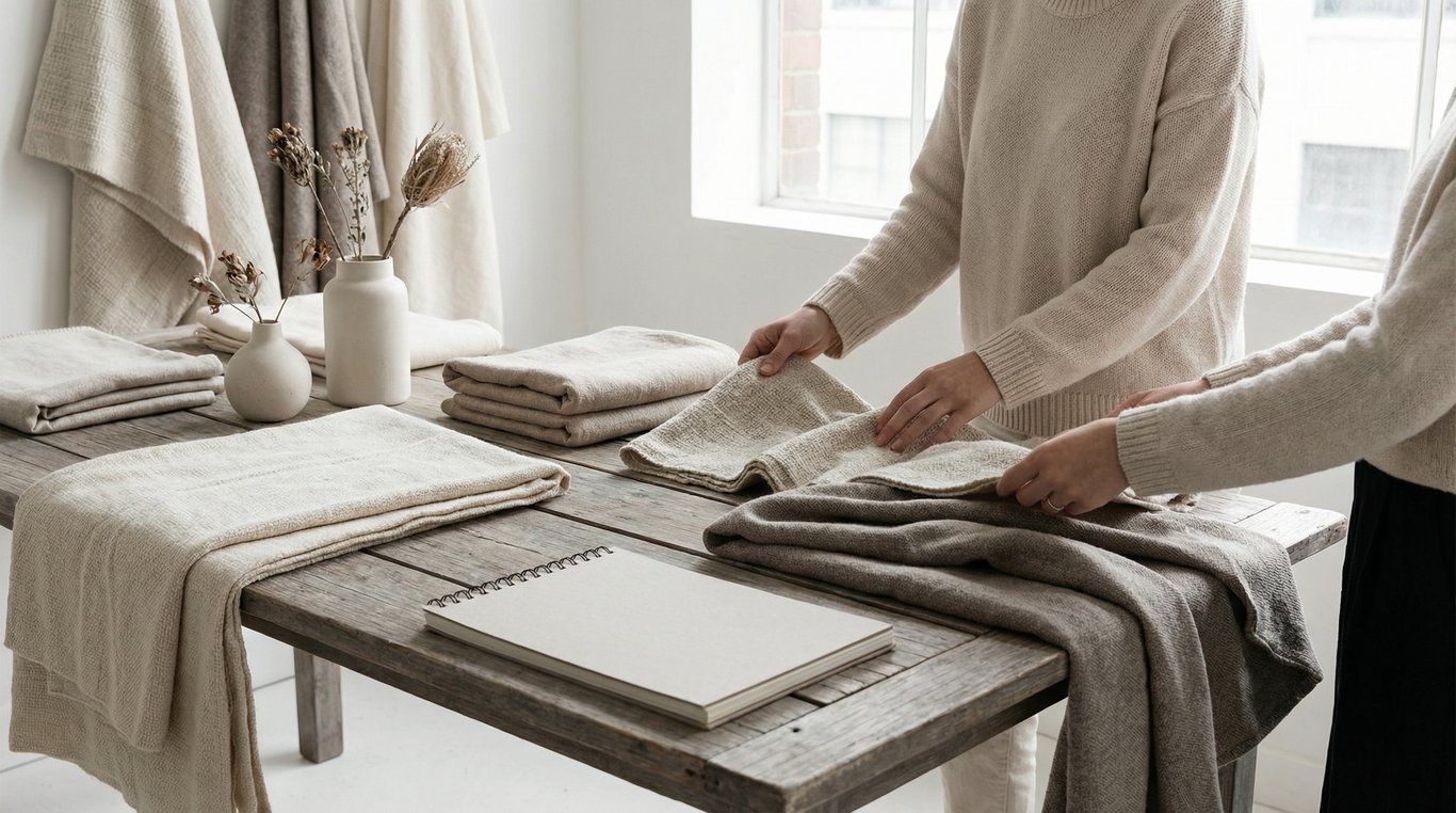 Silhouette monochrome beige