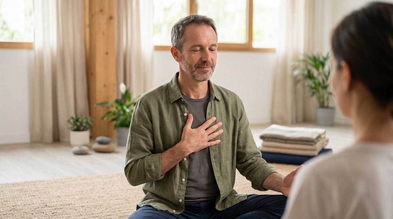 Julien Morel, coach en bien-être et respiration consciente