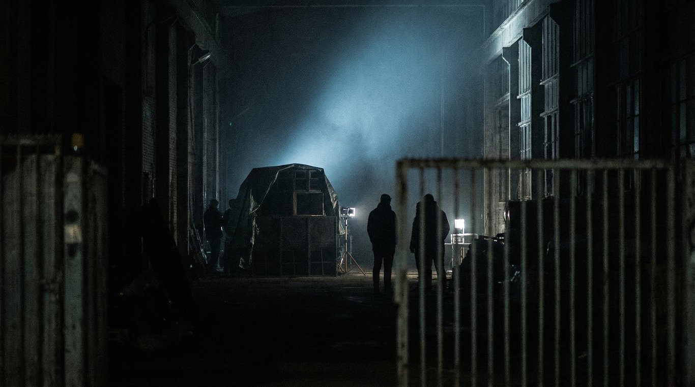 Manifestation nocturne floue