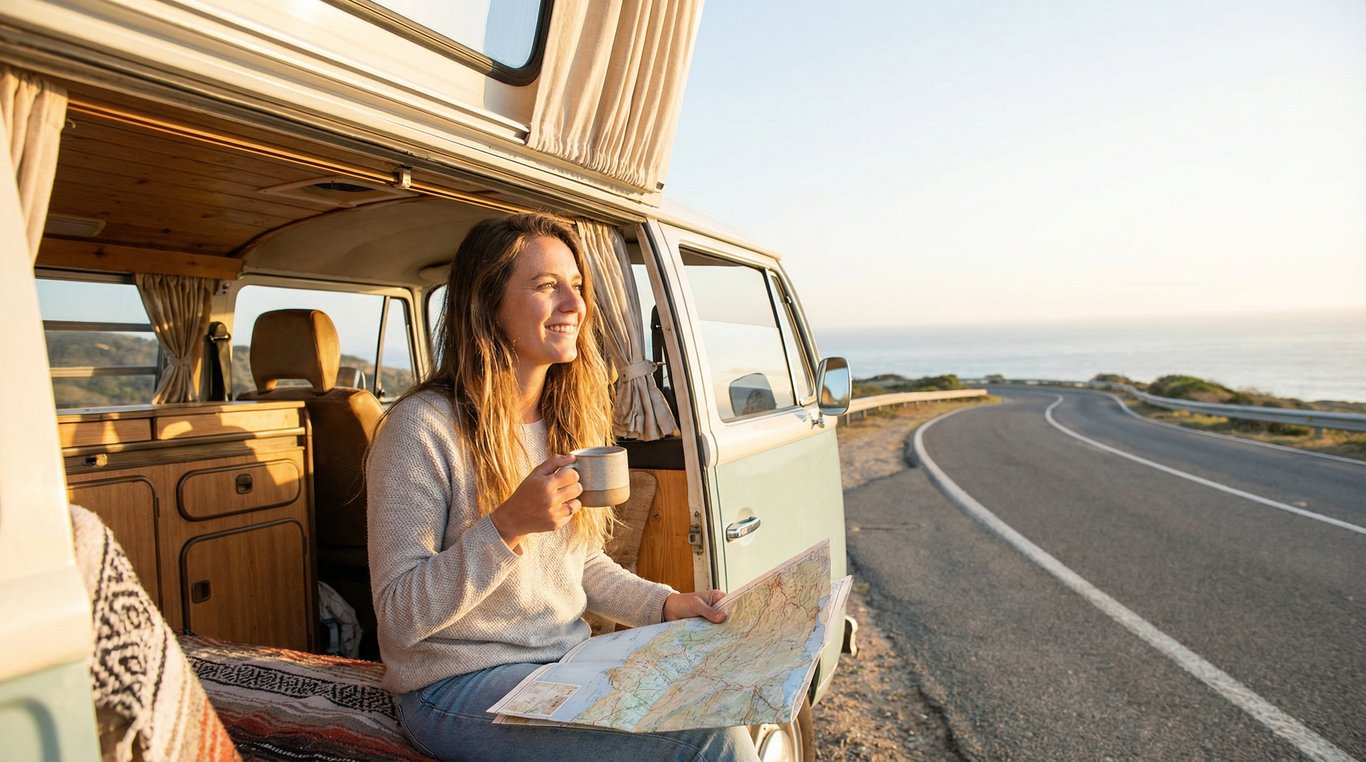 Portrait de Camille, fondatrice de Roadventure