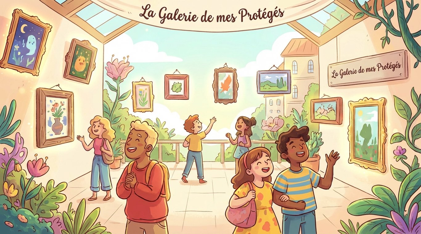 Montage photo amateur style années 2000 montrant un chien et un chat qui dorment ensemble avec un cadre décoratif à fleurs et des coeurs pixel art