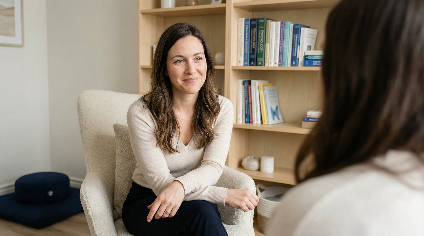 Portrait d'Émilie Caron, psychologue clinicienne