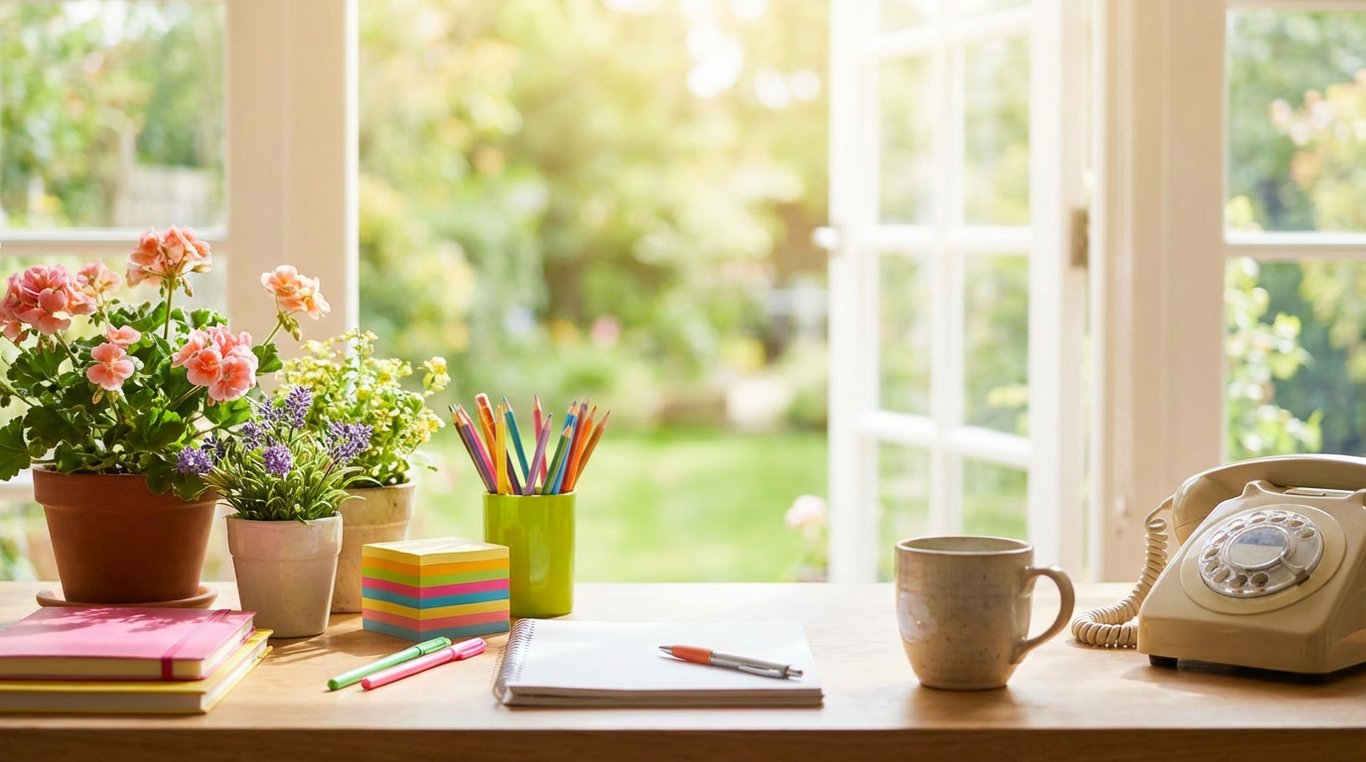 Illustration 3D minimaliste d'une main déposant un nouveau bloc coloré dans une grille existante