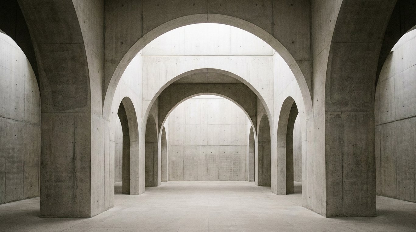 Architecture sacrée minimaliste