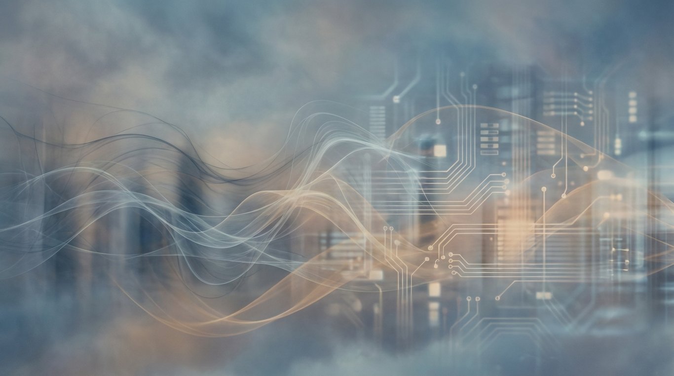 Serveur informatique dans une cathédrale vide