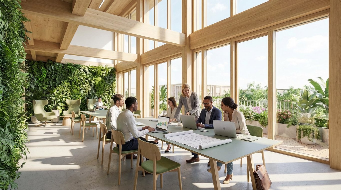Salle serveur écologique avec équipements basse consommation