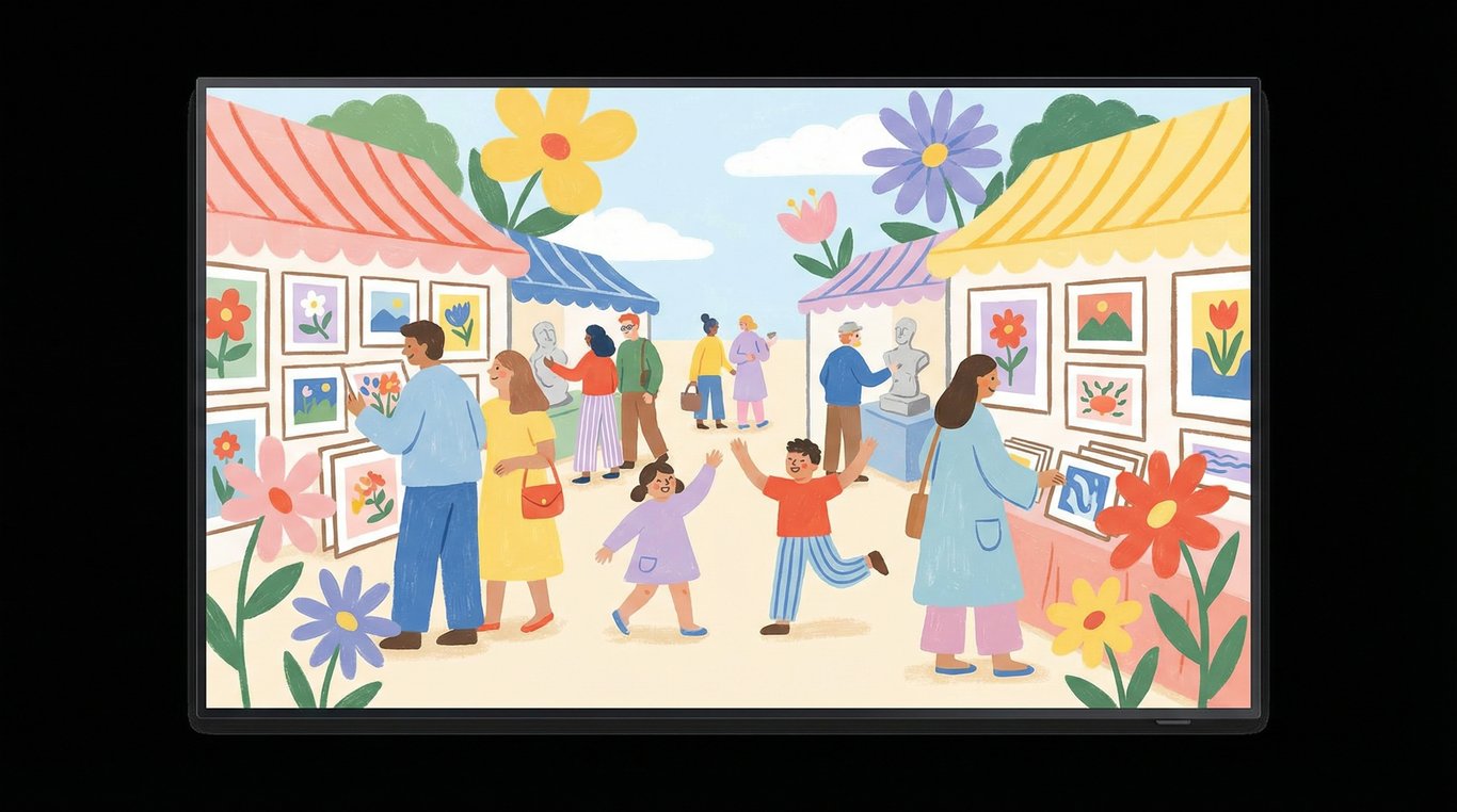 Aquarelle de fleurs de saison