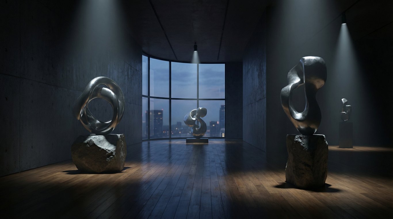 Interface de gestion SaaS futuriste en mode sombre avec graphiques dynamiques