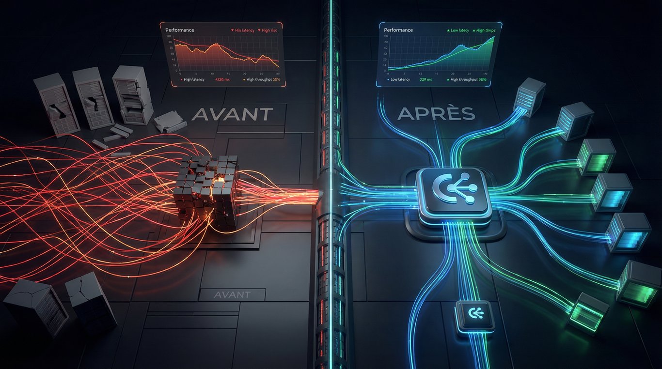 Capture d’écran du même site après intégration des rendus GraphHub, avec animations 3D