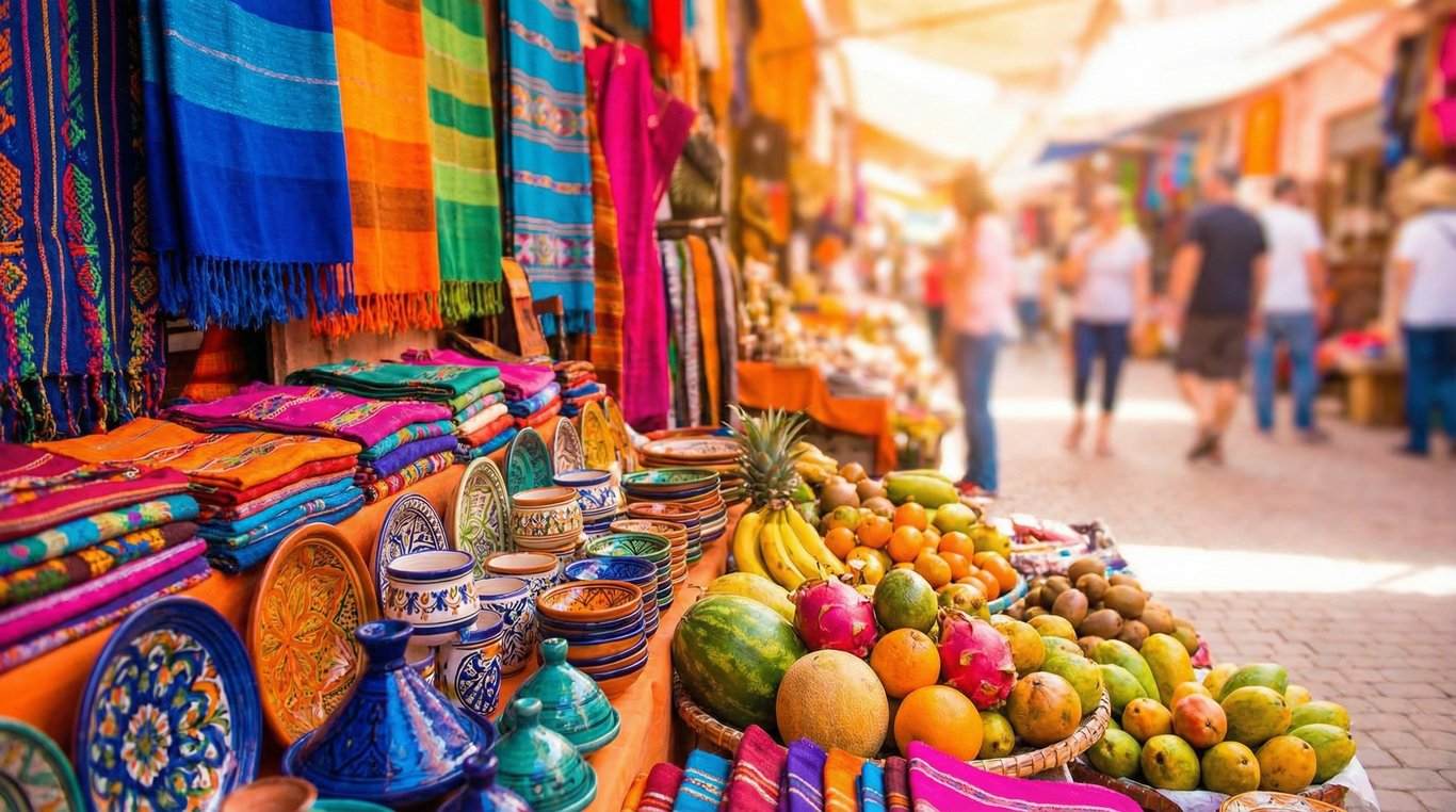 Tacos garnis de viande grillée, guacamole et salsa colorée dans un food truck jaune vif