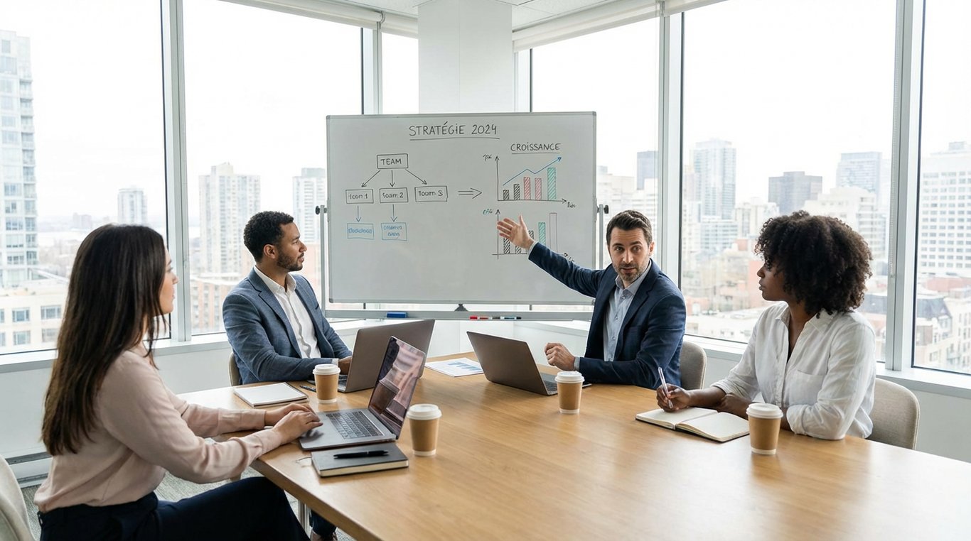 Graphique illustrant la croissance financière dans le secteur industriel