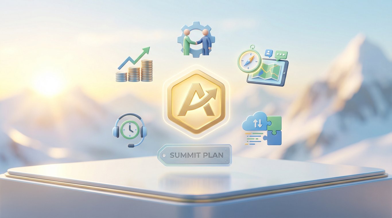 Icône montagne Summit