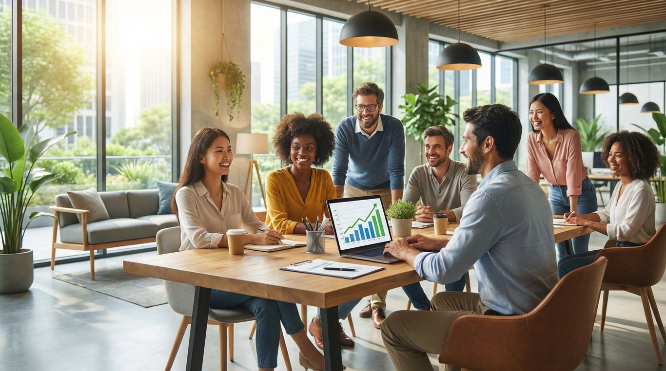 Usine éco-responsable moderne