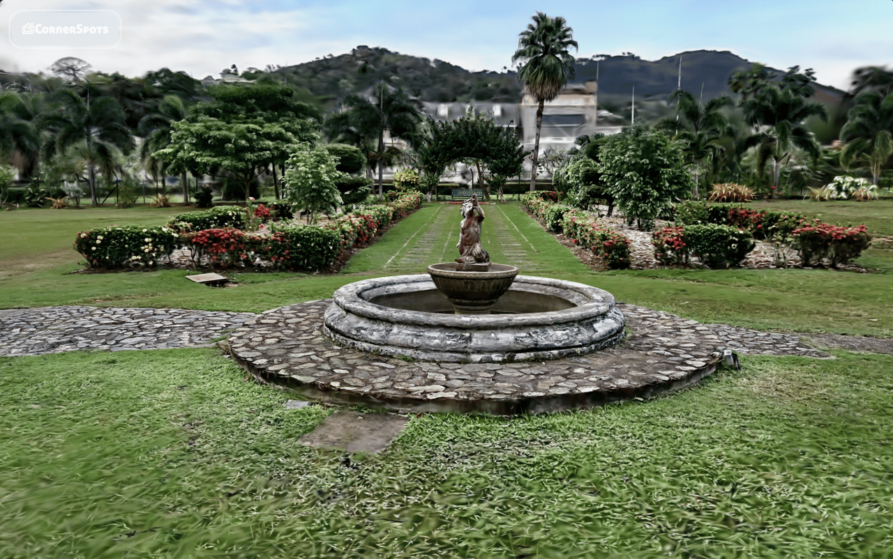 Aerial-style preview of Presidents Gardens estate lawns and pathways
