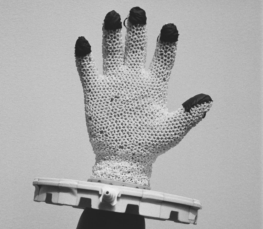 Starsuit mechanical counterpressure glove technical detail
